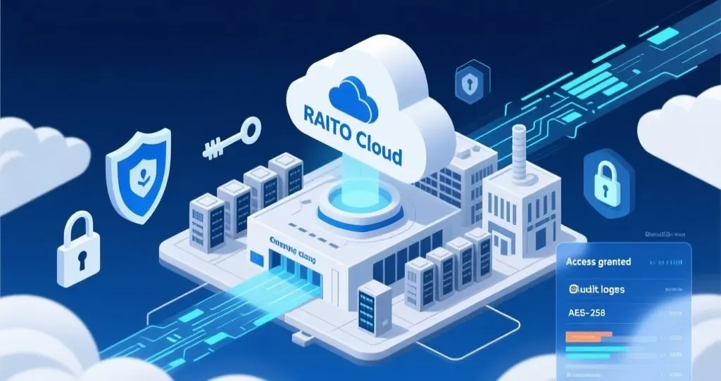 كيف يتم تخزين البيانات بالطريقة السحابية فى تطبيقات رايتو لضمان الأمان