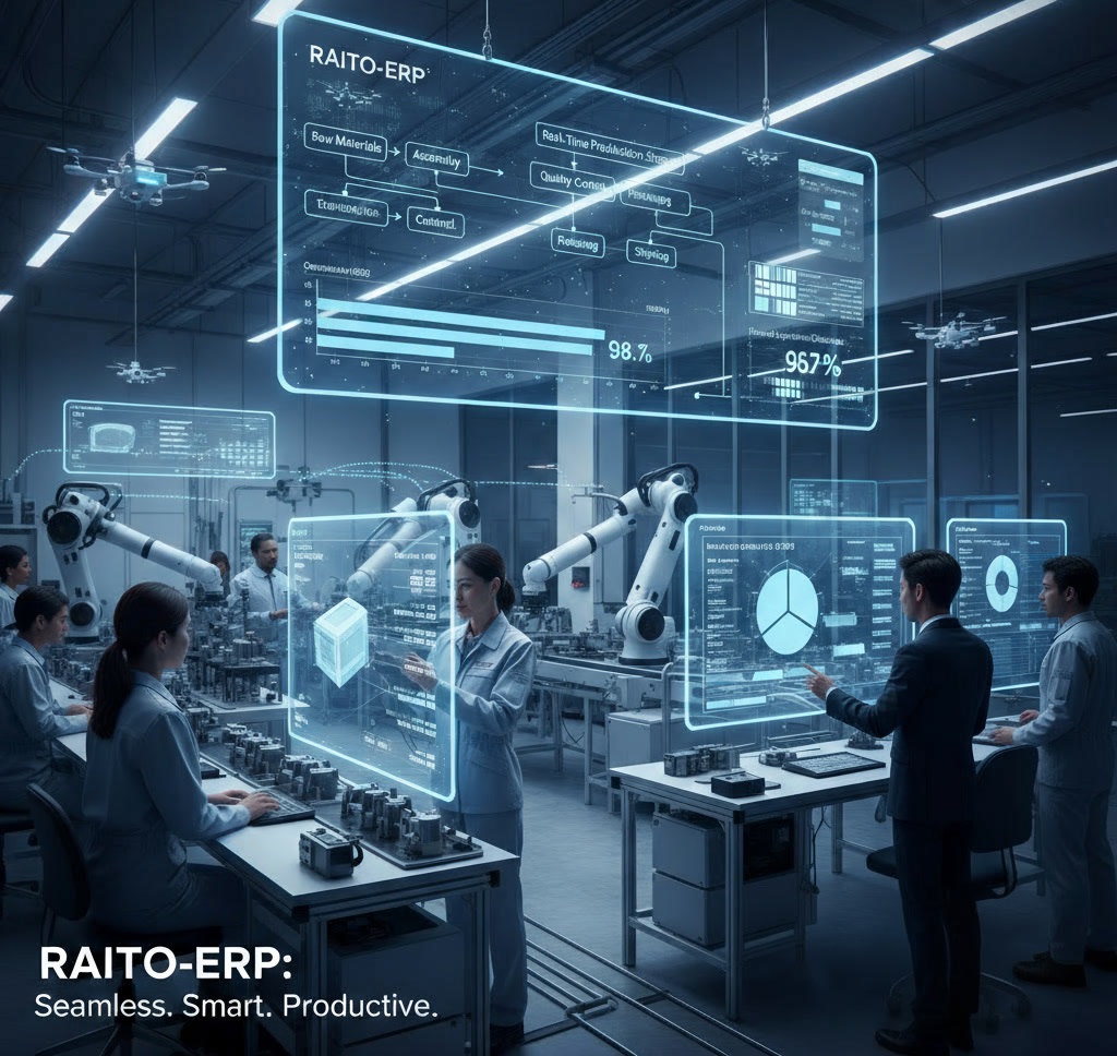 Raito-ERP: نقلة نوعية في إدارة الإنتاج وتحسين الكفاءة