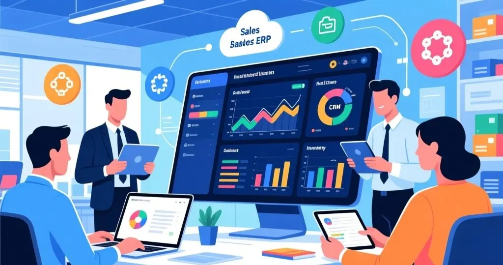 كيف يعزز تطبيق رايتو ERP أداء فرق المبيعات من خلال الأتمتة الذكية