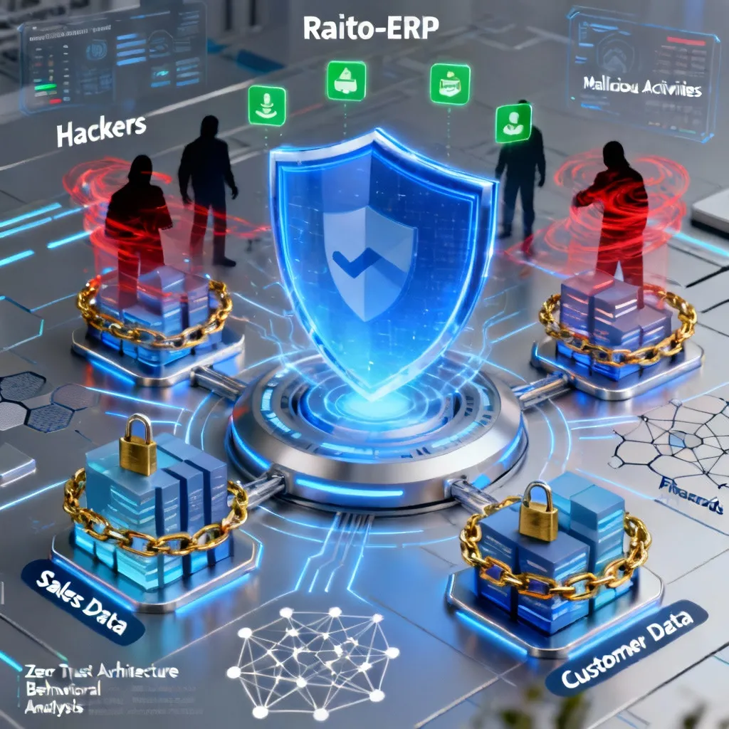 حماية بيانات العملاء في النظام ERP: كيف يغيّر Raito-ERP قواعد اللعبة في الأمن السيبراني؟